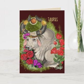 Taurus Zodiac-tecken Kort