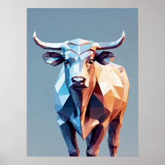 Taurus Zodiac-tecken Poster