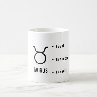 Taurus Zodiac Traits Minimal Astrology Kaffemugg