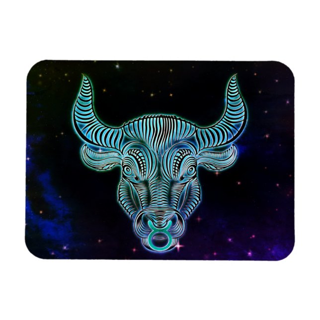 taurus (zodiakmagnet) magnet (Horisontell)
