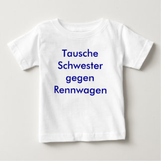 Tausche Schwester gegen Rennwagen Tröja