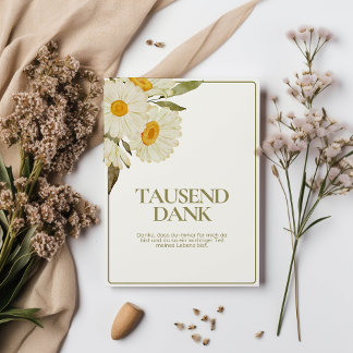 Tausend Dank Karte Julkort