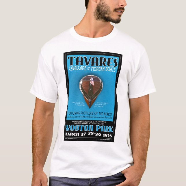 Tavares kavalkad av den moderna fartygskjortan tee shirt (Framsida)