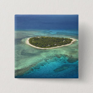 Tavarua Island och korallrev, Mamanucaöarna Knapp