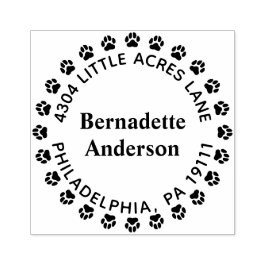 Tavavtryck returadress stämpel