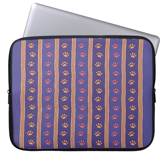 Tavavtrycks Mönster Laptop Fodral (Framsidan)