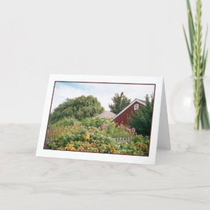 Tavern Garden Greeting Card Kort