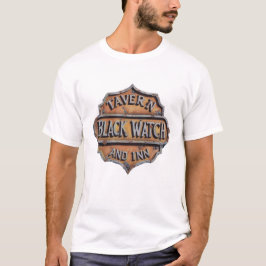 Tavern & Inn (Metall-tecken för svart bevakning) T Shirt