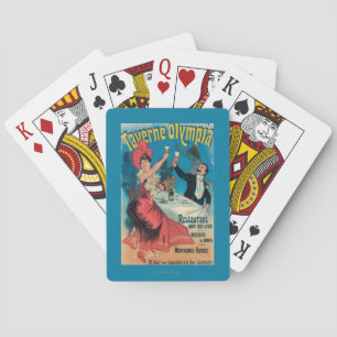 Taverne Olympia befordrings- affisch Casinokort