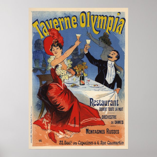 Taverne Olympia Poster (Framsidan)