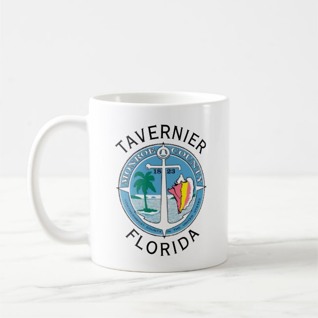 Tavernier - Florida Keys Kaffemugg (Vänster)
