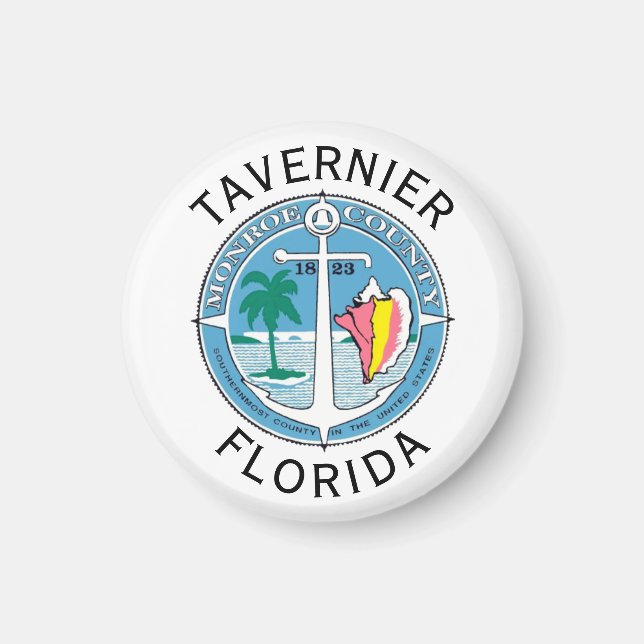 Tavernier - Florida Nycklar Magnet (Framsidan)