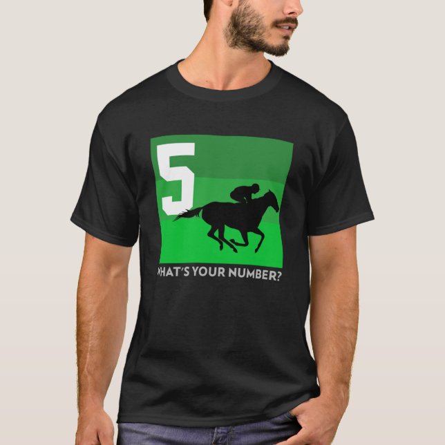 Tävla 5 Sadelsadel Trasa nummer 5 Gröntens Ledsen T Shirt (Framsida)