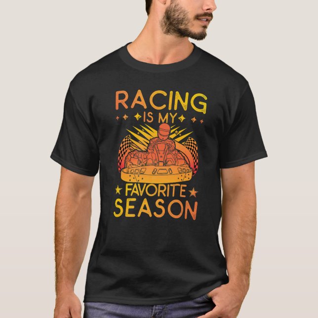 Tävla är min favoritsäsong. t shirt (Framsida)