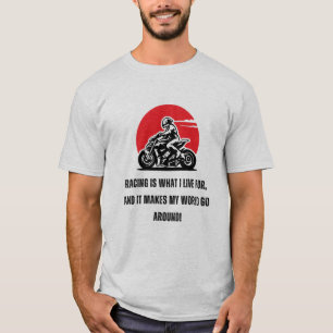 Tävla är vad jag lever för   F1   Motorsport T Shirt