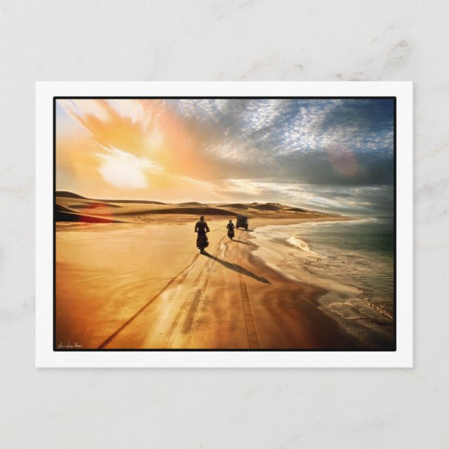 Tävla av det afrikanska tidningsvykortet vykort (Framsida)