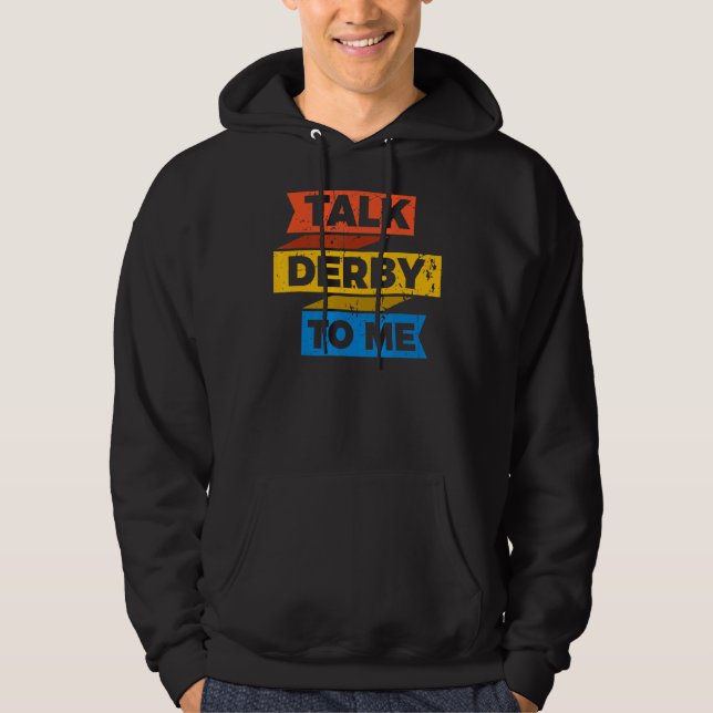 Tävla av häst för hästhud 2 hoodie (Framsida)