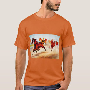 Tävla av häst t shirt