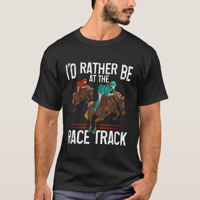 Tävla av häst t shirt (Framsida)