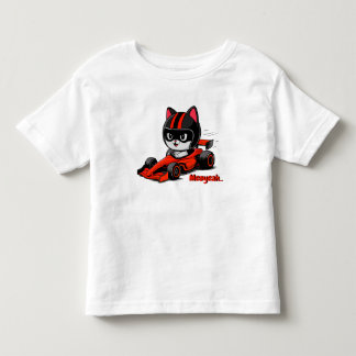 Tävla av kattbil t shirt