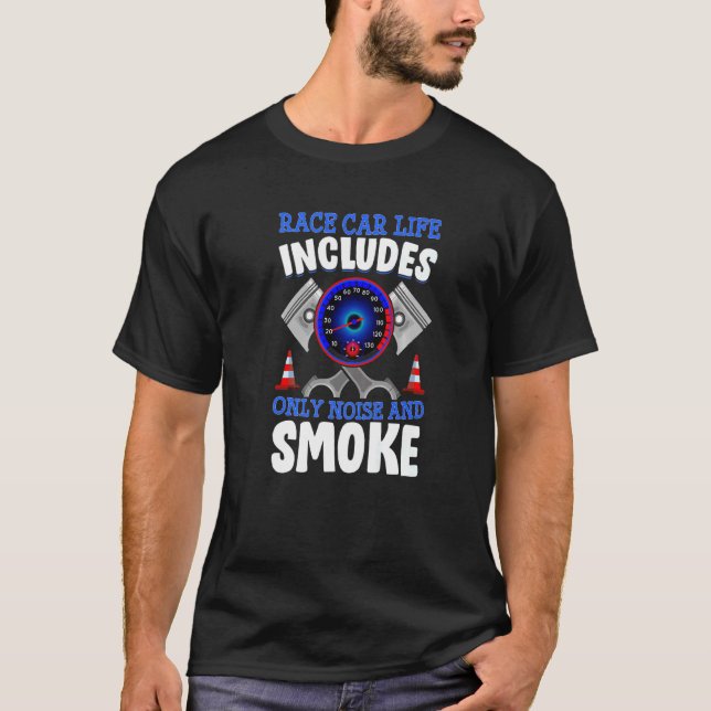 Tävla av Roligt för motorcykelns livslängd T Shirt (Framsida)