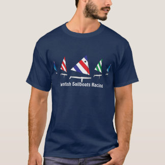 Tävla av sjöbåtar t shirt