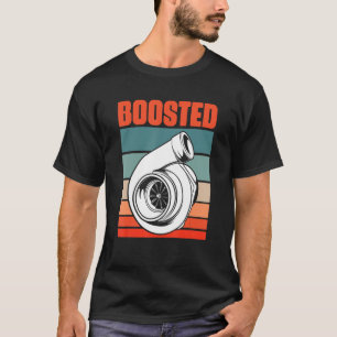 Tävla av Turbo Car Boosted Car Älskare T Shirt