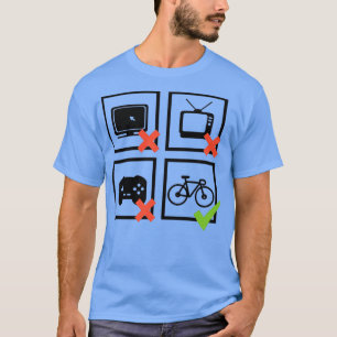 Tävla Bicycle Road Bike Cyclist Funny Quotes Gift T Shirt