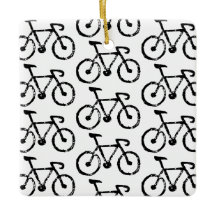 Tävla Bike Print Ornament