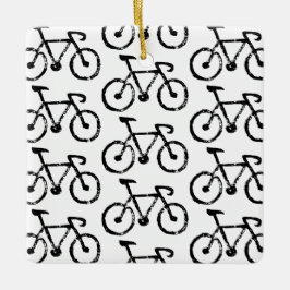 Tävla Bike Print Ornament