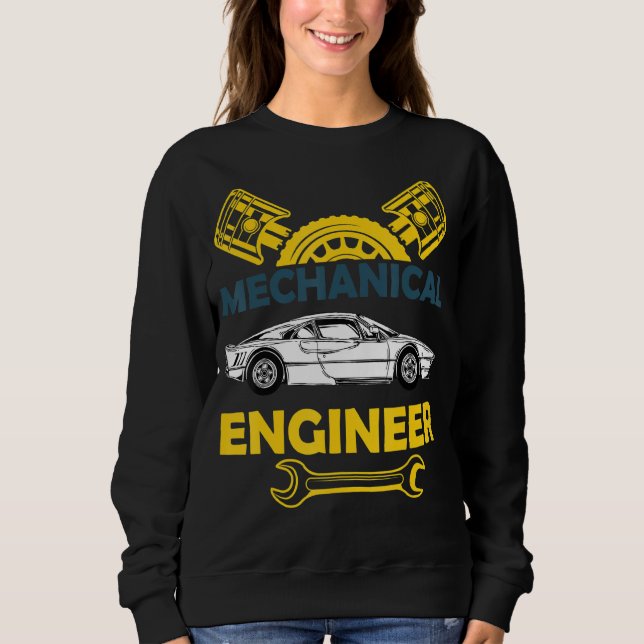 Tävla Bilmekanik T Shirt (Framsida)