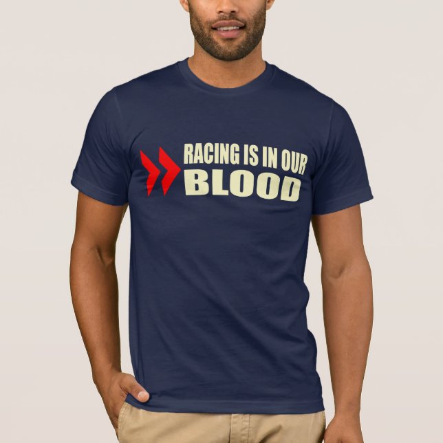 Tävla Blod Tee Shirt (Framsida)