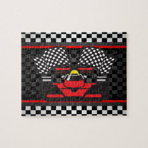 Tävla Car Design Jigszawa Puzzle Pussel