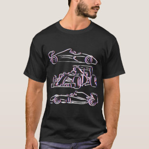 Tävla Car Shirt Formula Car Tävling Älskare Car Ra T