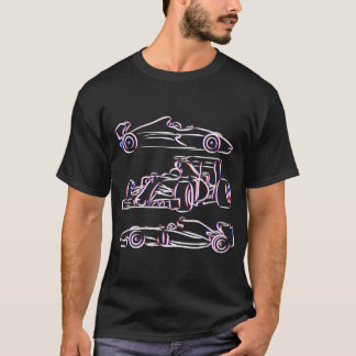 Tävla Car Shirt Formula Car Tävling Älskare Car Ra T Shirt