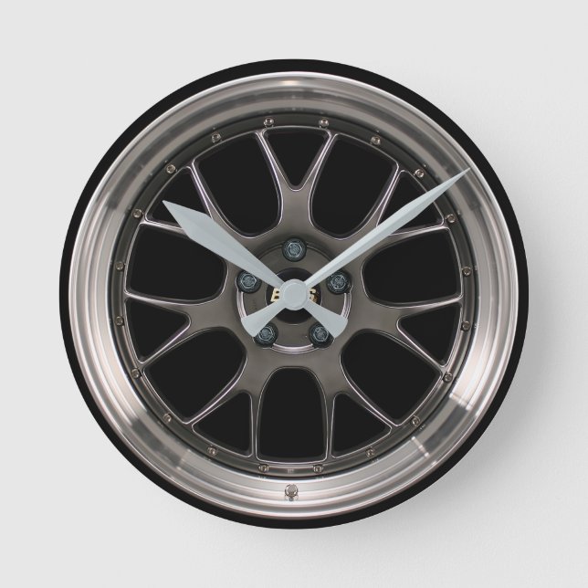 Tävla Car Wheel Rim Gran Turismo Movie GT7 Rund Klocka (Framsida)