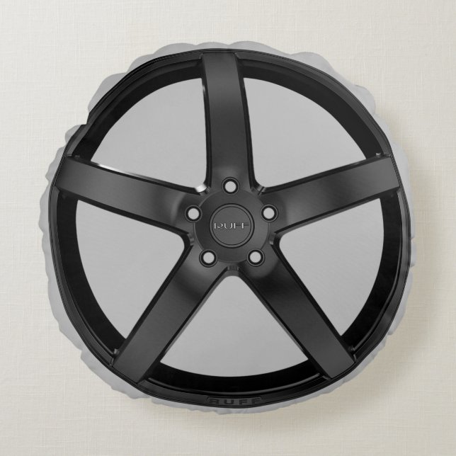 Tävla Car Wheel Rim Gran Turismo Movie GT7 Rund Kudde (Framsidan)