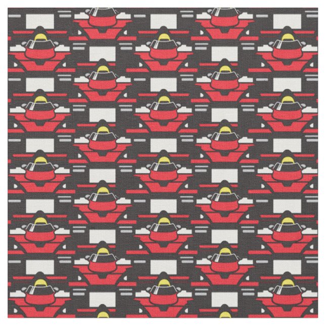Tävla Cars Design Fabric Tyg (Närbild)
