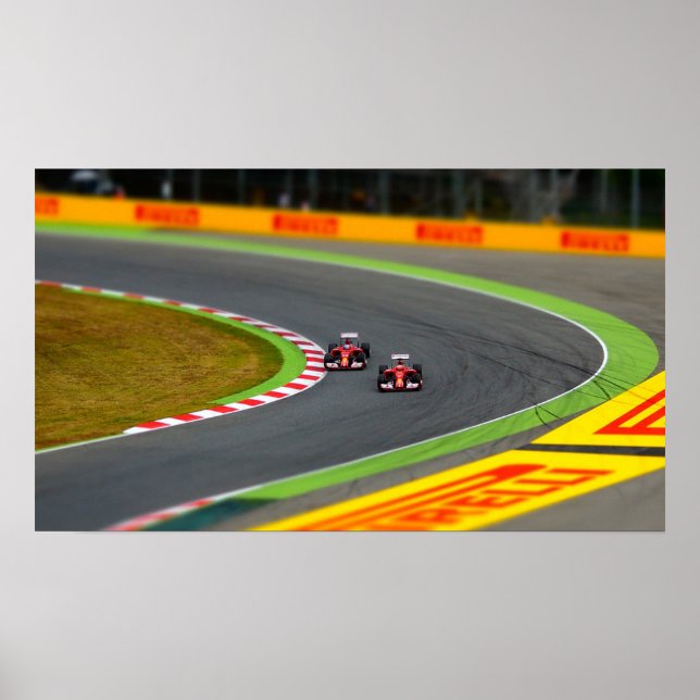 Tävla Cars Poster (Framsidan)