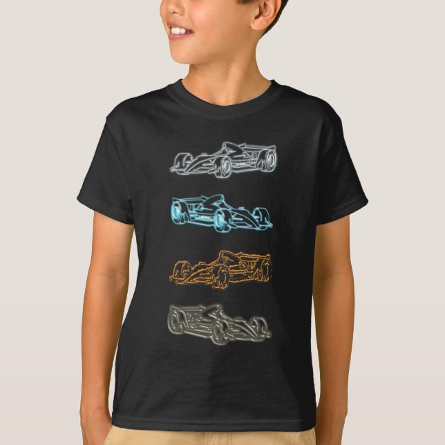 Tävla Cars T-shirt (Framsida)
