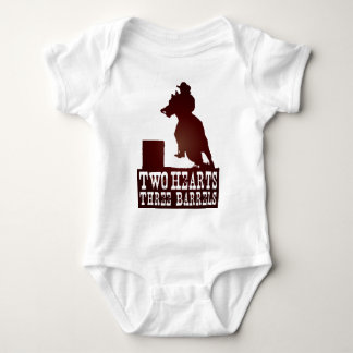 tävla, cowgirl, rödnackhäst tee shirt