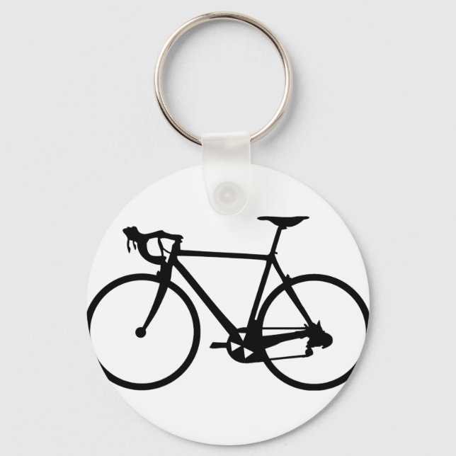 tävla-cykel - racercykel nyckelring (Framsida)