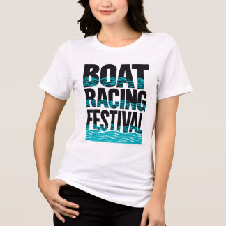 tävla-festival för båt t shirt