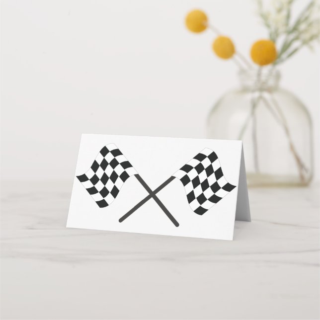 Tävla Flaggor Placeringskort (Framsida)