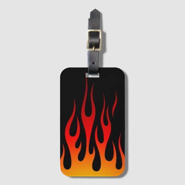 Tävla för Anpassningsbarna Retro Traditional Hot r Bagagebricka (Framsida vertikal)