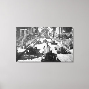 Tävla för barn i miniatyrbilar canvastryck