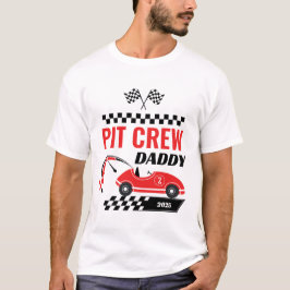 tävla för matchning av  för bilparksbesättning i t shirt