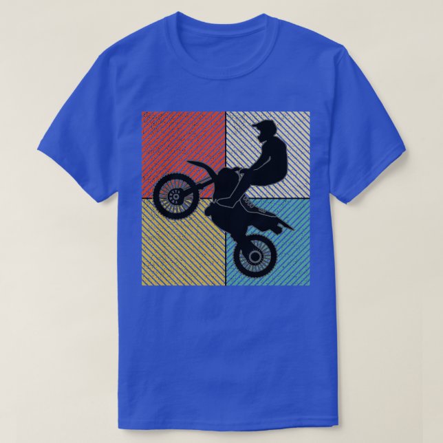 Tävla för motorcykel på väg t shirt (Design framsida)