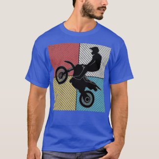Tävla för motorcykel på väg t shirt