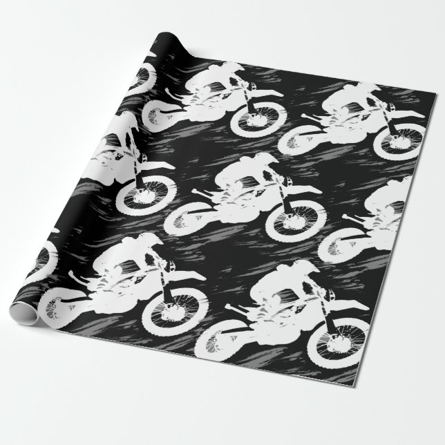 Tävla för motorcyklar för konkurrenskraftig idrott presentpapper (Utrullad)